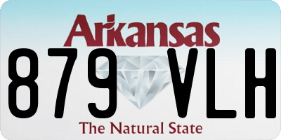 AR license plate 879VLH