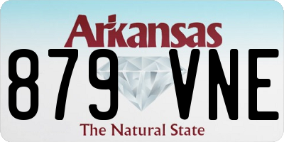 AR license plate 879VNE