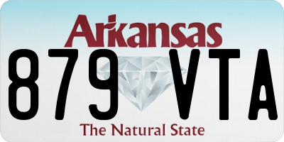 AR license plate 879VTA