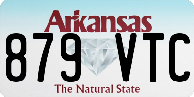 AR license plate 879VTC