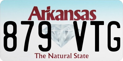 AR license plate 879VTG