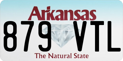 AR license plate 879VTL