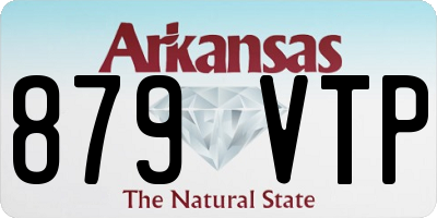 AR license plate 879VTP
