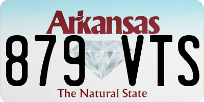 AR license plate 879VTS