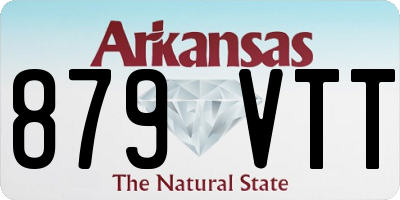 AR license plate 879VTT