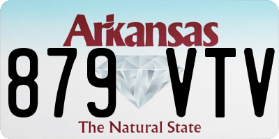 AR license plate 879VTV