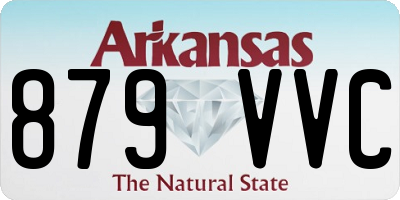 AR license plate 879VVC