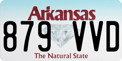 AR license plate 879VVD