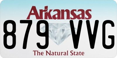 AR license plate 879VVG