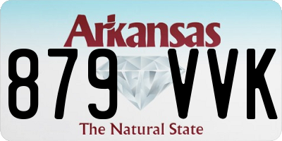 AR license plate 879VVK