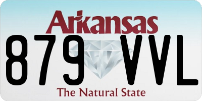 AR license plate 879VVL