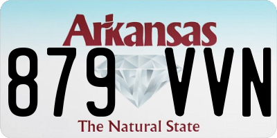 AR license plate 879VVN