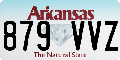 AR license plate 879VVZ