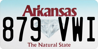 AR license plate 879VWI