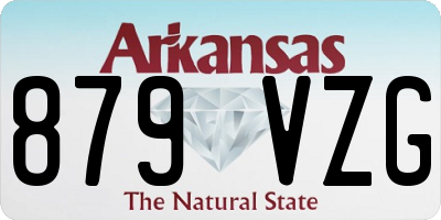 AR license plate 879VZG