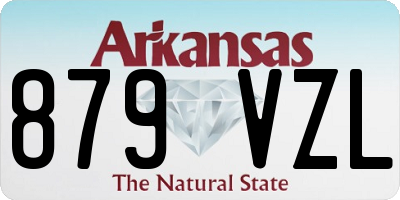 AR license plate 879VZL