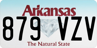 AR license plate 879VZV