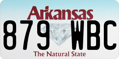 AR license plate 879WBC