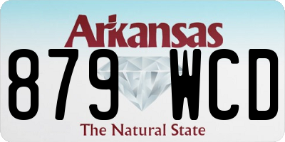 AR license plate 879WCD