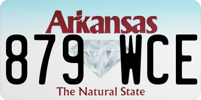 AR license plate 879WCE