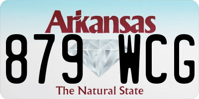 AR license plate 879WCG