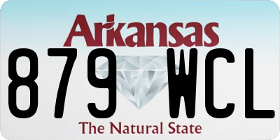 AR license plate 879WCL