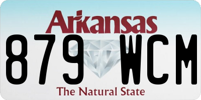 AR license plate 879WCM