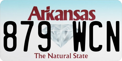 AR license plate 879WCN