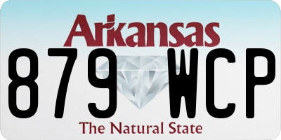 AR license plate 879WCP