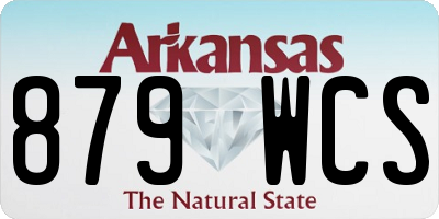 AR license plate 879WCS
