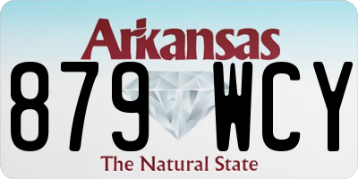 AR license plate 879WCY