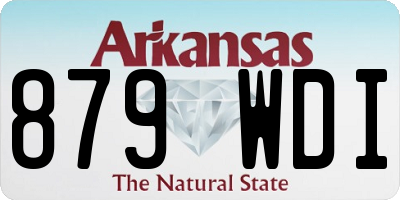 AR license plate 879WDI
