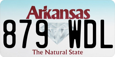 AR license plate 879WDL