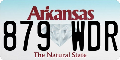 AR license plate 879WDR