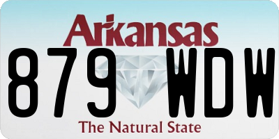 AR license plate 879WDW