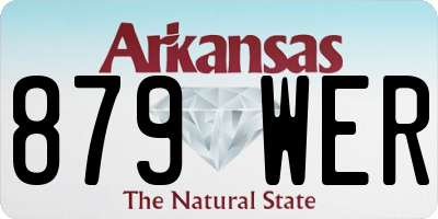 AR license plate 879WER