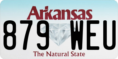 AR license plate 879WEU