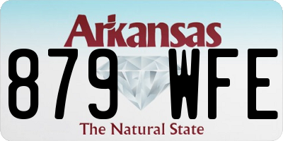 AR license plate 879WFE