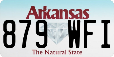 AR license plate 879WFI