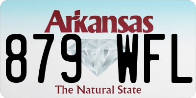 AR license plate 879WFL