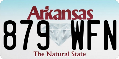 AR license plate 879WFN