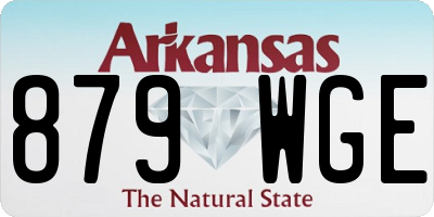 AR license plate 879WGE