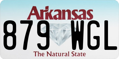 AR license plate 879WGL