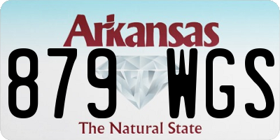 AR license plate 879WGS