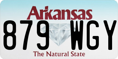 AR license plate 879WGY