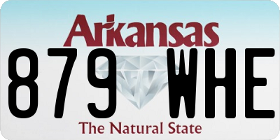 AR license plate 879WHE