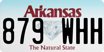 AR license plate 879WHH