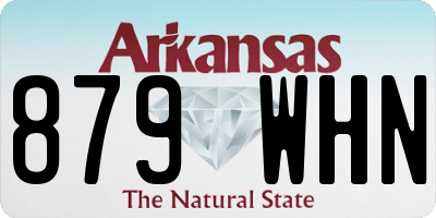 AR license plate 879WHN