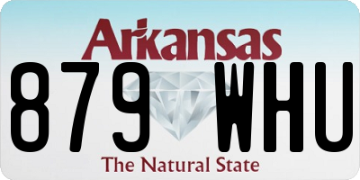 AR license plate 879WHU