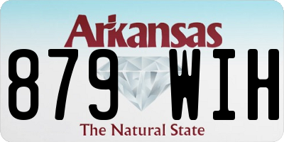 AR license plate 879WIH